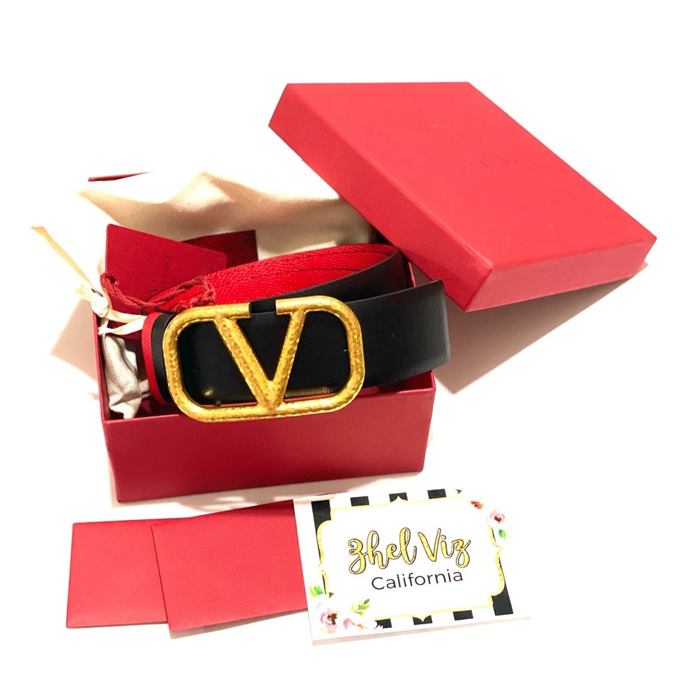 ❣️SOLD❣️Brand New Reversible Belt black/red 85cm